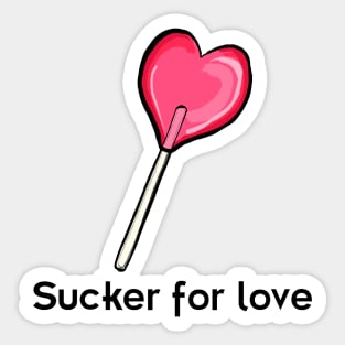 Lover heart sticker, card, magnet, pin - Valentines Sticker